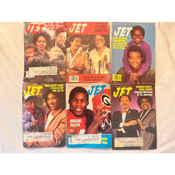 Vintage Jet Magazines Lot (34) 1983 Michael Jackson Rick James Barry White Cosby - Picture 6 of 12